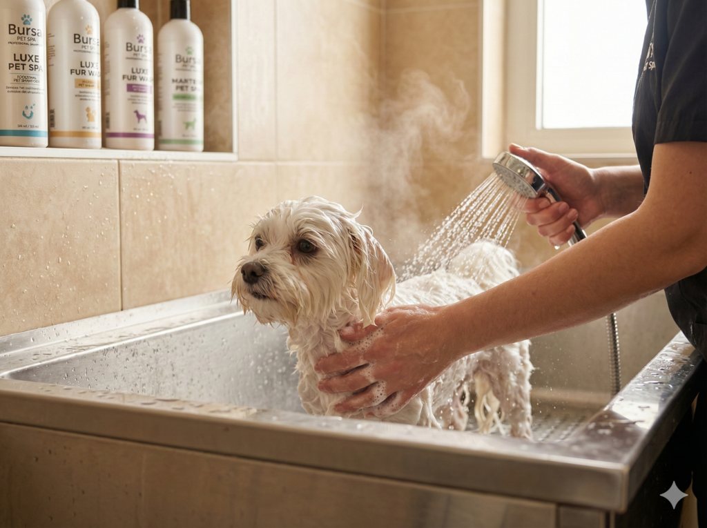 köpek banyo hizmeti